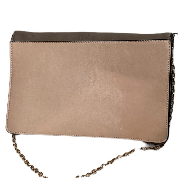 Elegant Tan and Gold Women's Bag Melie Bianco - Picture 2 of 5
